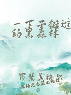 一下子挺进浓密的黑森林