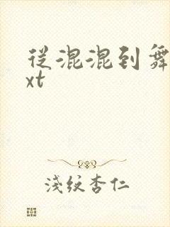 从混混到舞王txt