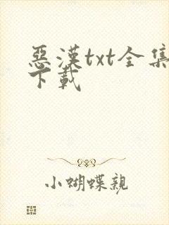 恶汉txt全集下载