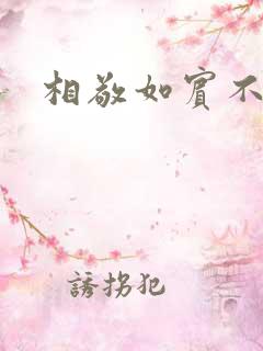 相敬如宾不相睹