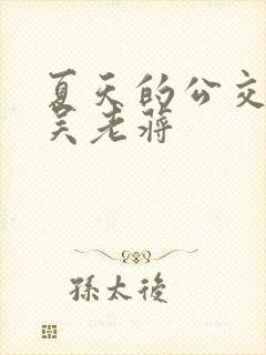 夏天的公交车老吴老蒋