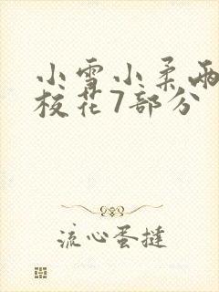小雪小柔两个大校花7部分