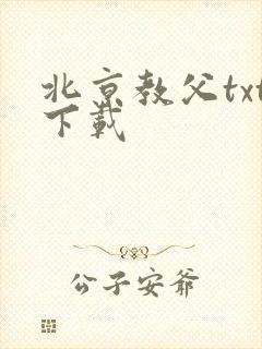 北京教父txt下载