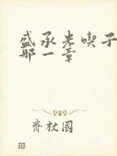 盛承光吃子时奶哪一章