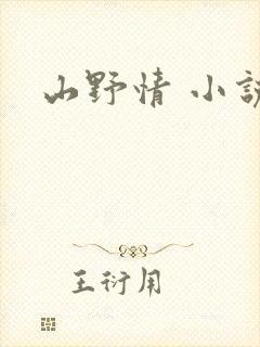 山野情 小说