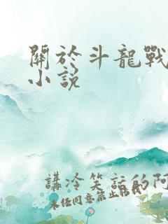 关于斗龙战士的小说