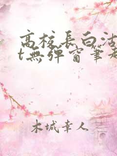 高校长白沽txt无弹窗笔趣阁