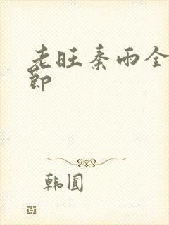 老旺秦雨全部章节