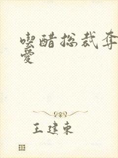 吃醋总裁夺情霸爱