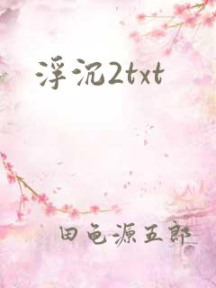 浮沉2txt