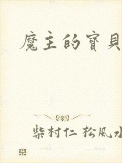 魔主的宝贝仙童