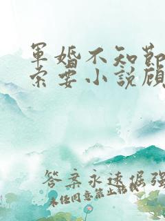 军婚不知节制地索要小说顾念