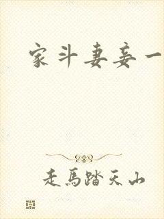 家斗妻妾一家欢
