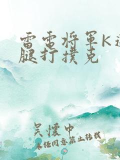 雷电将军K迈开腿打扑克