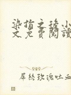 染指之后小说全文免费阅读