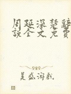 周延深楚辞的小说全文免费阅读