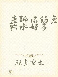 老师你的兔子好软水好多