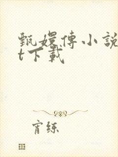 甄嬛传小说txt下载