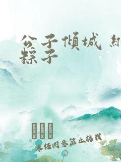 公子倾城 维和粽子