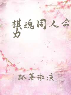 棋魂同人命运之力