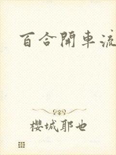 百合开车流污水