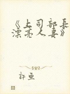 《上司部长出轨漂亮人妻》