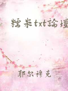 糯米txt论坛