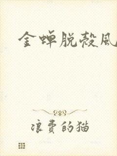 金蝉脱壳风弄