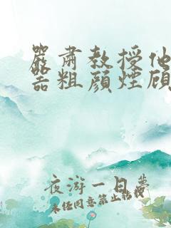 严肃教授他财大器粗颜烟顾荀