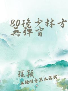 80后少林方丈无弹窗