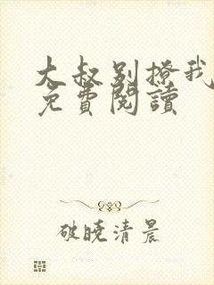 大叔别撩我小说免费阅读