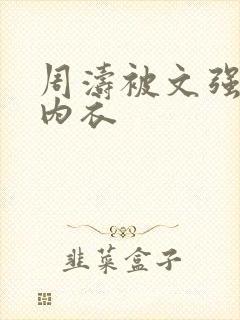 周涛被文强睡后内衣