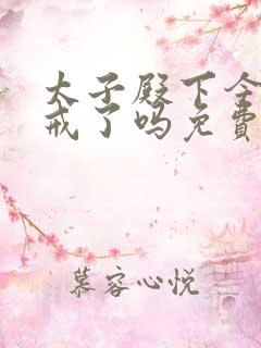 太子殿下今天破戒了吗免费阅读