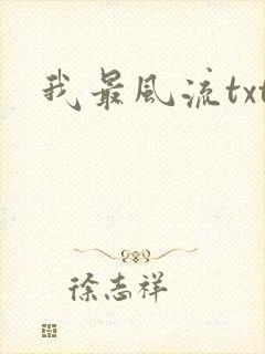我最风流txt
