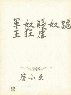 军奴贱奴跪下认主狂虐