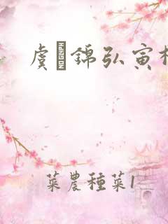 虞娰锦弘寅柳沁