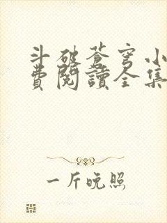 斗破苍穹小说免费阅读全集