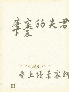 唐家的夫君们帘下衾