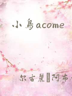 小鸟acome