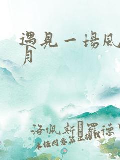 遇见一场风花雪月