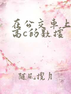 在公交车上弄到高c的数据