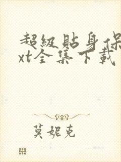 超级贴身保镖txt全集下载