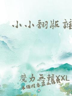 小小翻版谁是妈