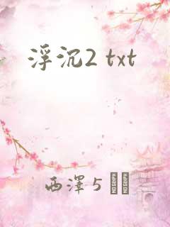 浮沉2 txt