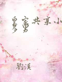 皇家共享小公主多男