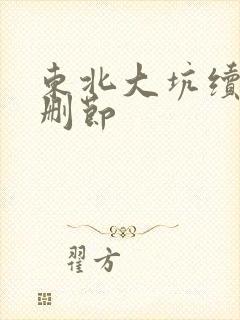 东北大坑续集未删节