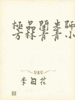 极品开光师李南方林青青小说免费阅读