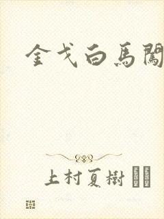 金戈白马闯三国