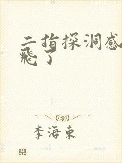 二指探洞感觉要飞了