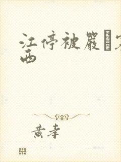 江停被严峫塞东西